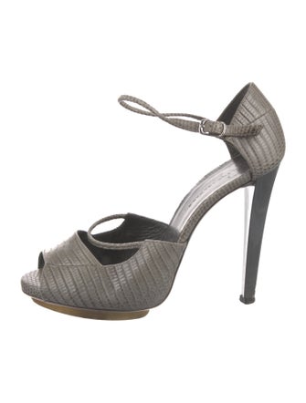 Balenciaga Leather Sandals