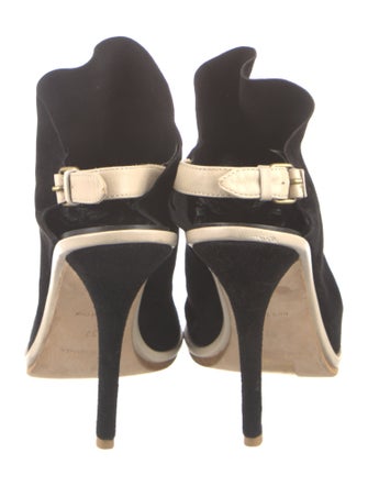 Balenciaga Suede Slingback Pumps