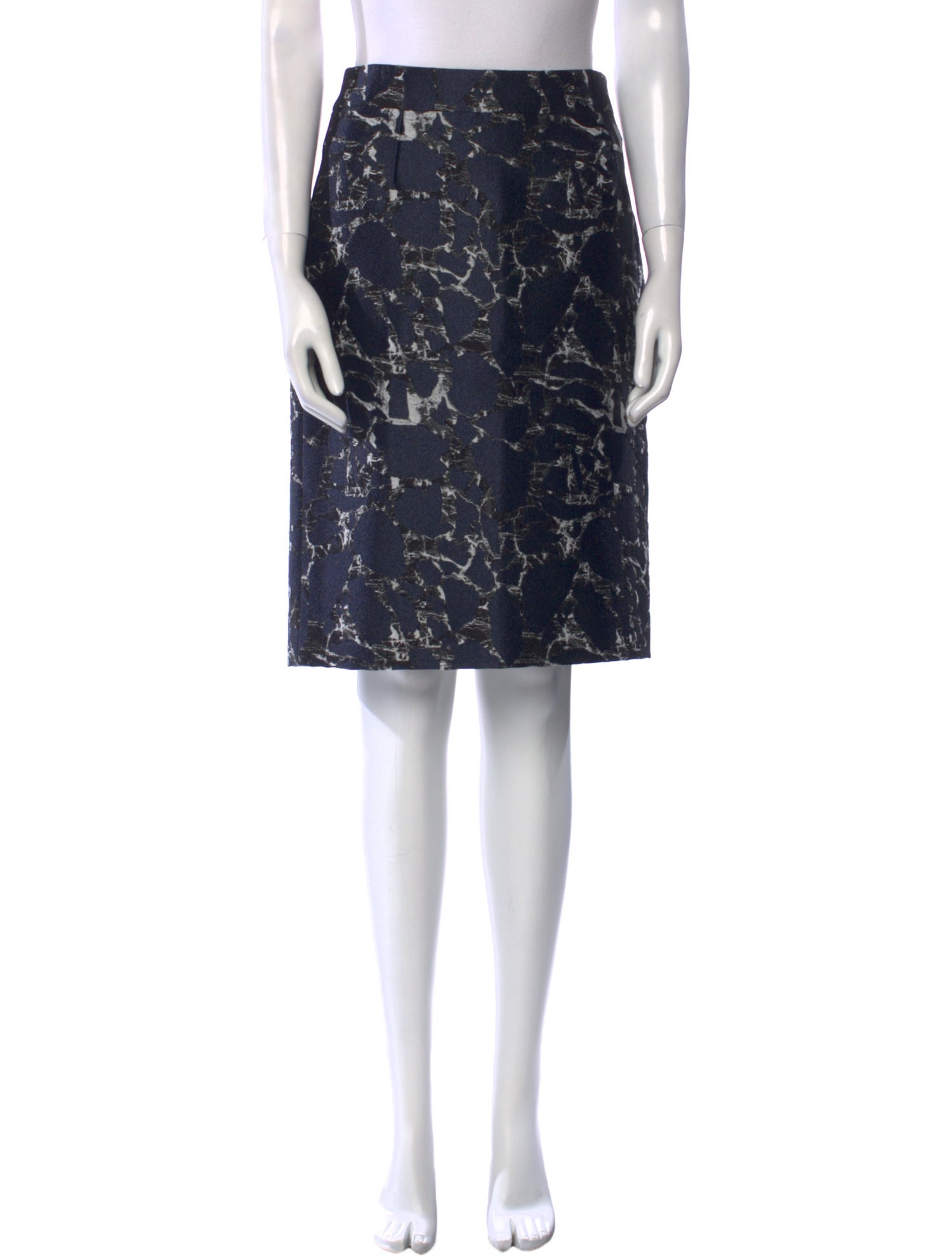 Balenciaga Printed Knee-Length Skirt