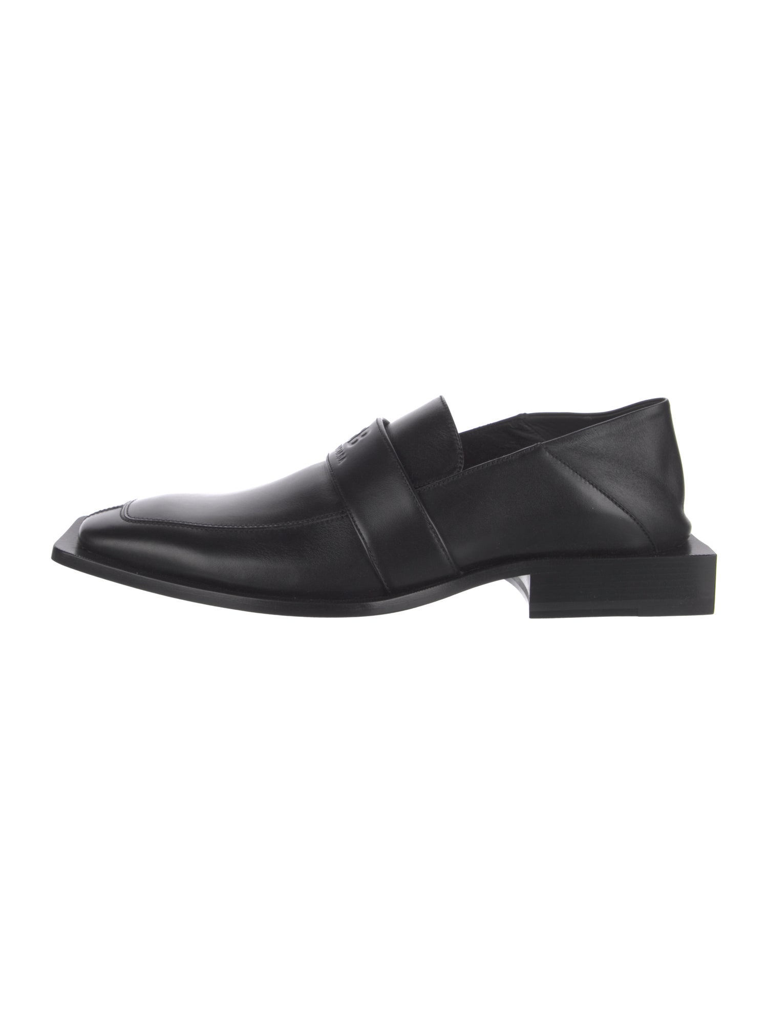 Balenciaga Leather Dress Loafers