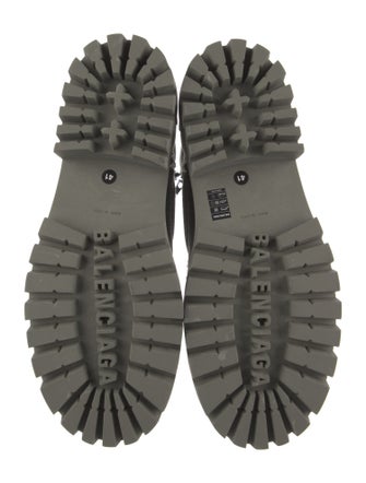 Balenciaga Canvas Combat Boots