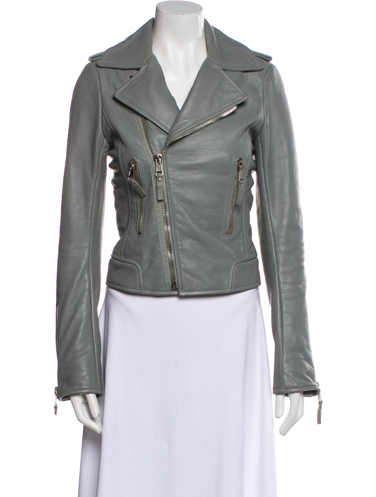 Balenciaga 2014 Leather Biker Jacket