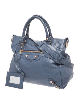 Balenciaga Leather Motocross City Giant