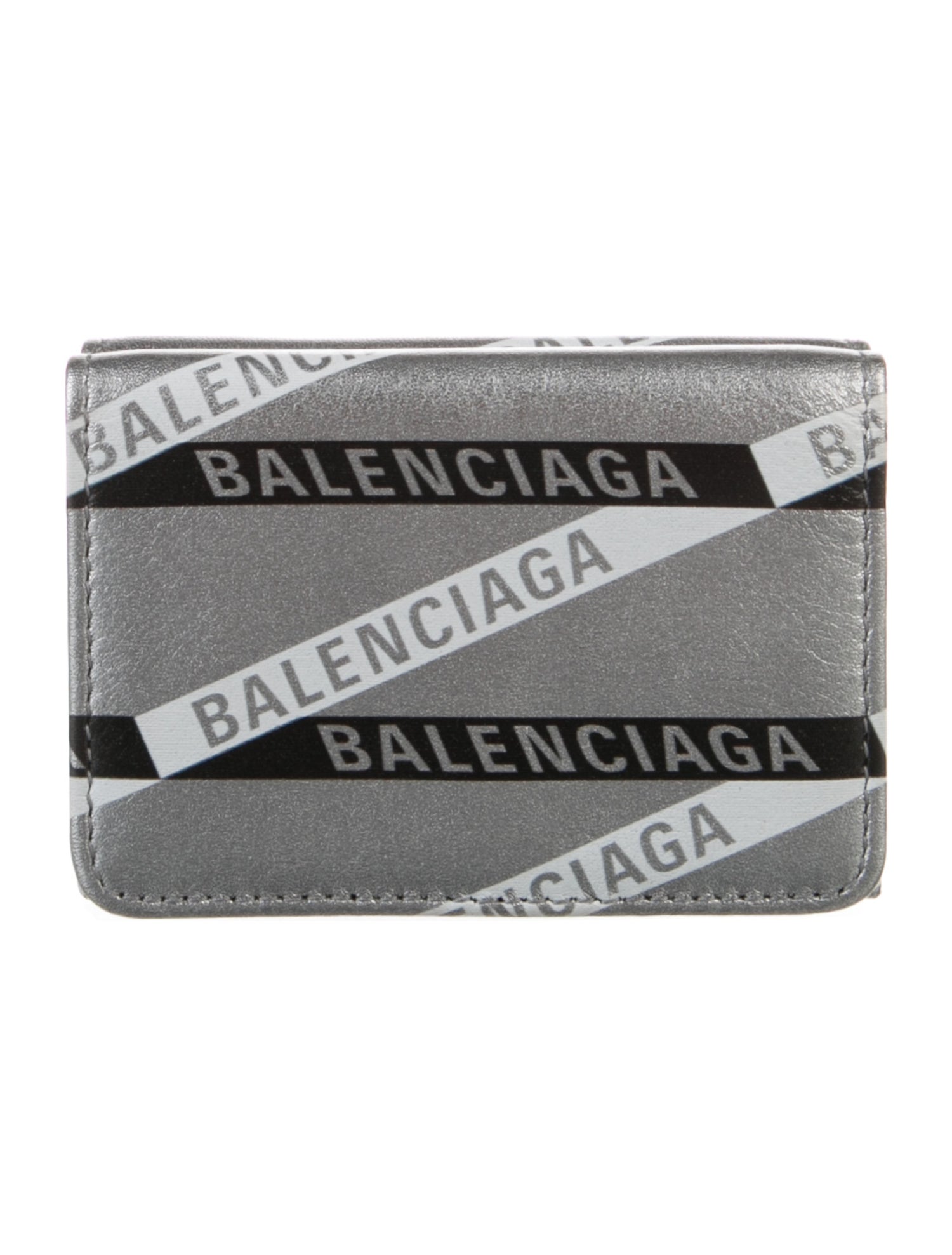 Balenciaga 2019 Calfskin Trifold Wallet