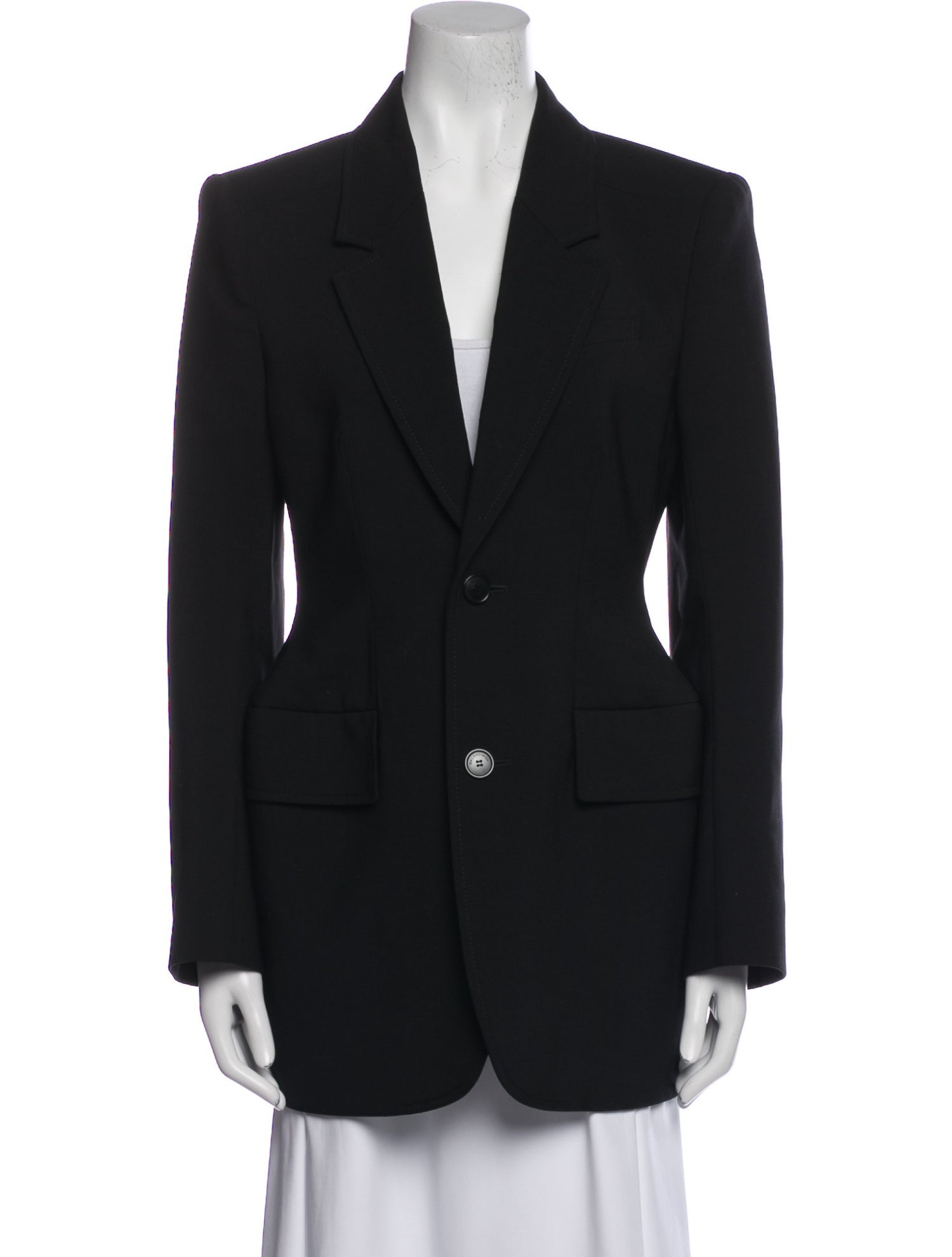 Balenciaga 2017 Virgin Wool Blazer