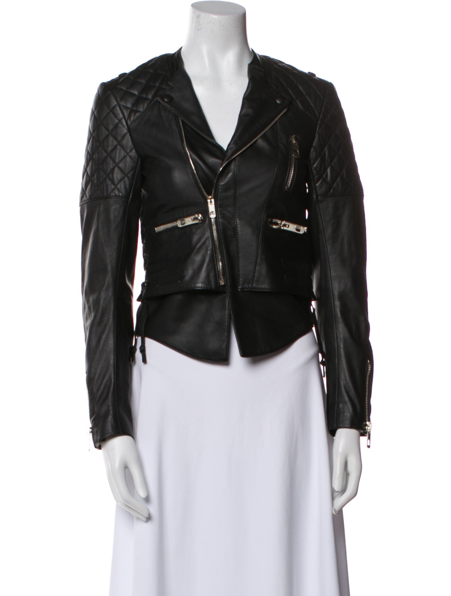 Balenciaga 2013 Leather Biker Jacket