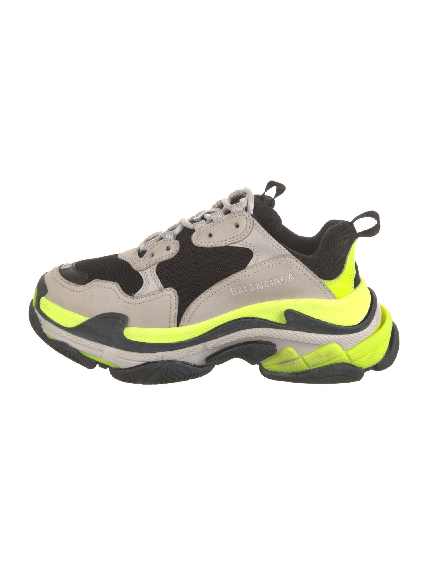 Balenciaga Leather Chunky Sneakers