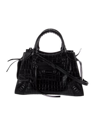 Balenciaga Embossed Leather Neo Classic Small