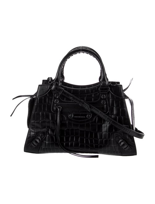 Balenciaga Embossed Leather Neo Classic Small