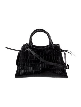 Balenciaga Embossed Leather Neo Classic Small