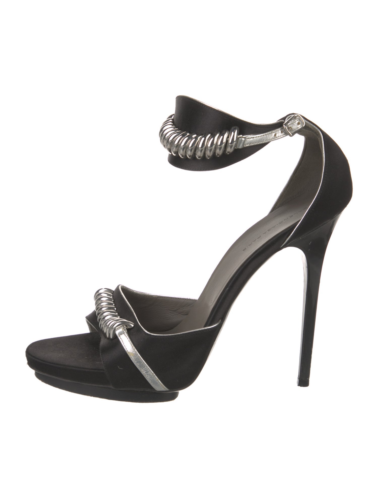 Balenciaga Satin Sandals