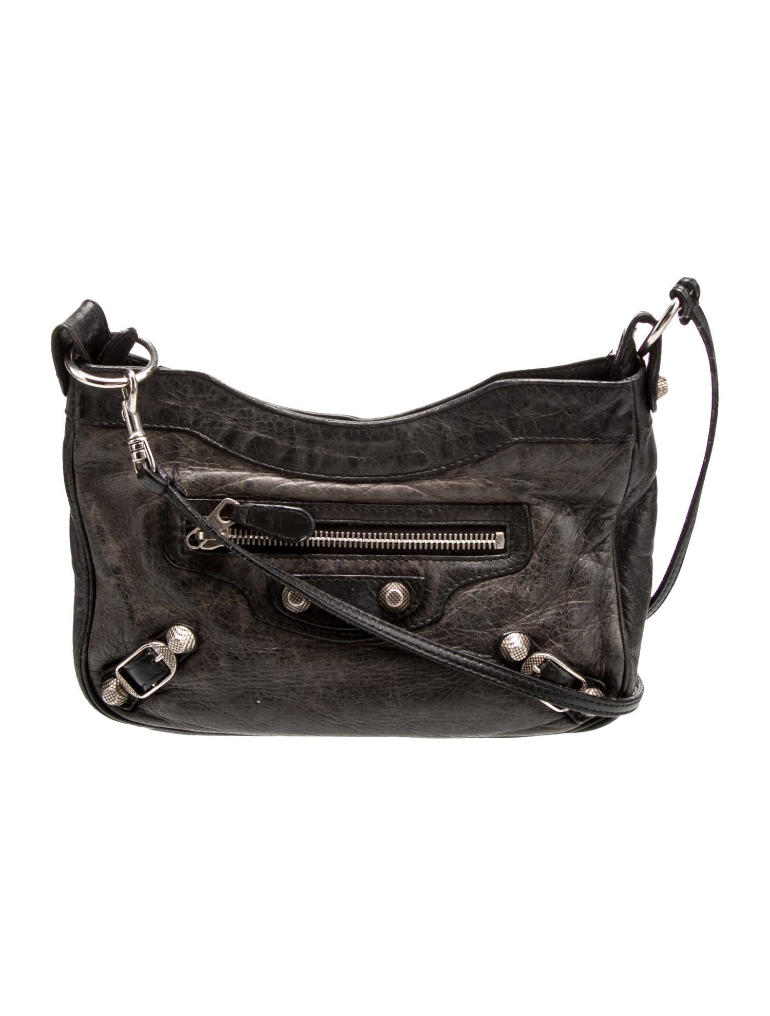 Balenciaga Leather Motocross Hip Giant 12 - Black Crossbody Bags Balenciaga Leather Motocross Hip Giant 12 - Black Crossbody Bags