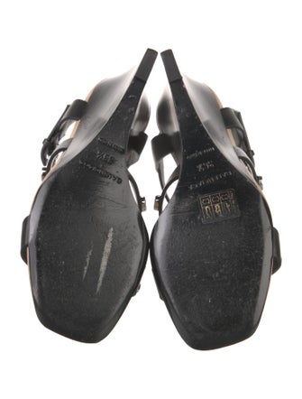 Balenciaga Leather Studded Accents Gladiator Sandals