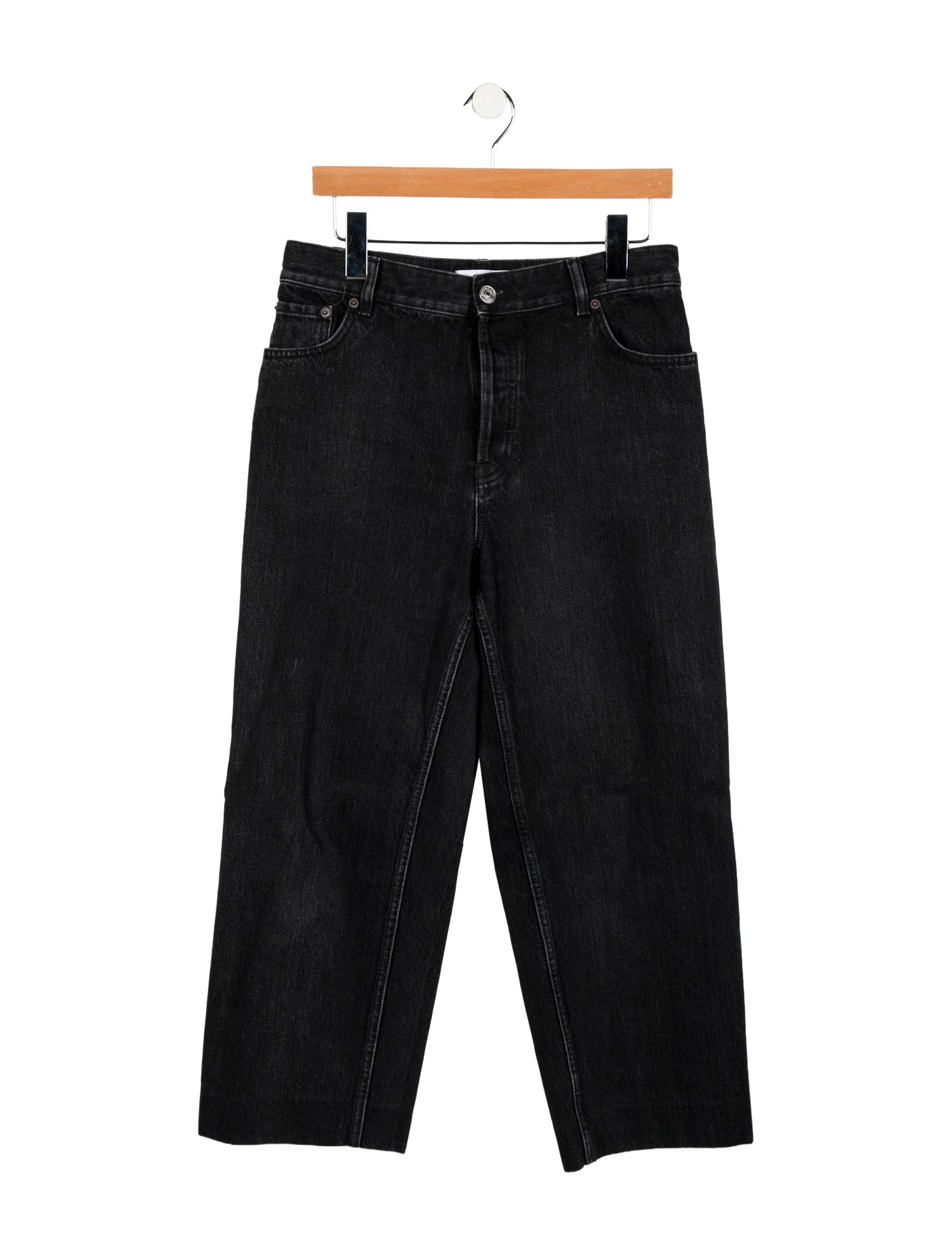 Balenciaga 2019 Wide Leg Jeans