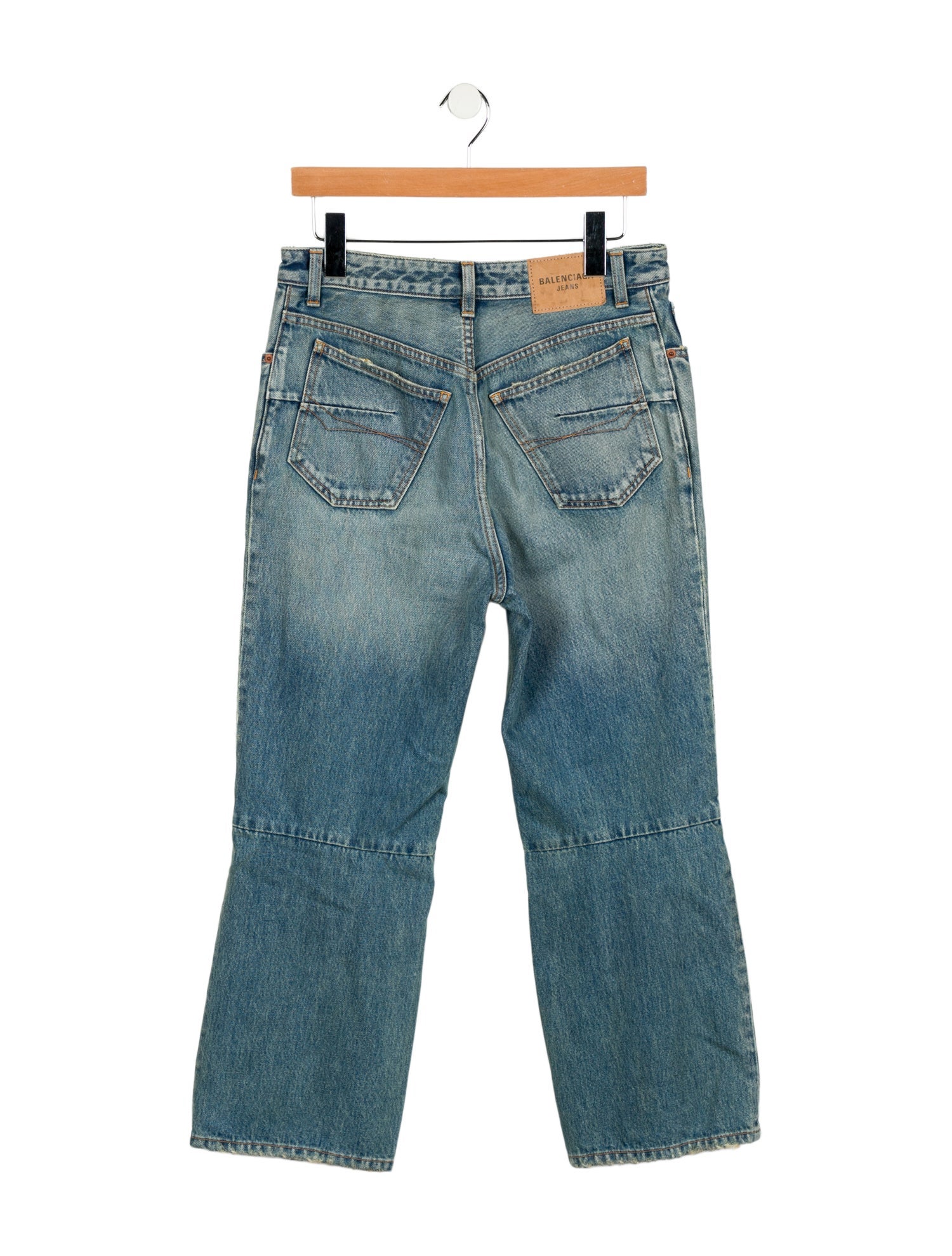 Balenciaga 2022 Wide Leg Jeans