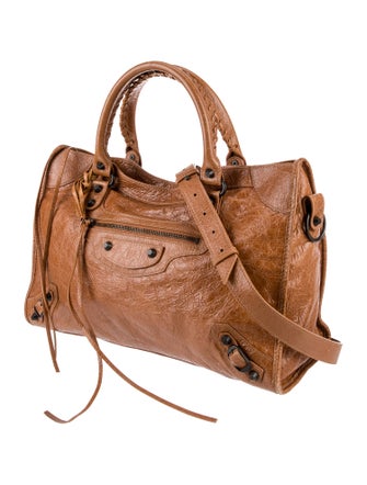 Balenciaga Leather Motocross Classic City