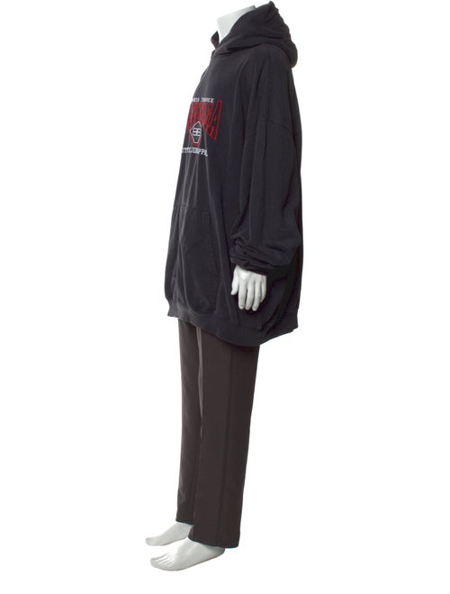 Balenciaga 2021 Graphic Print Hoodie