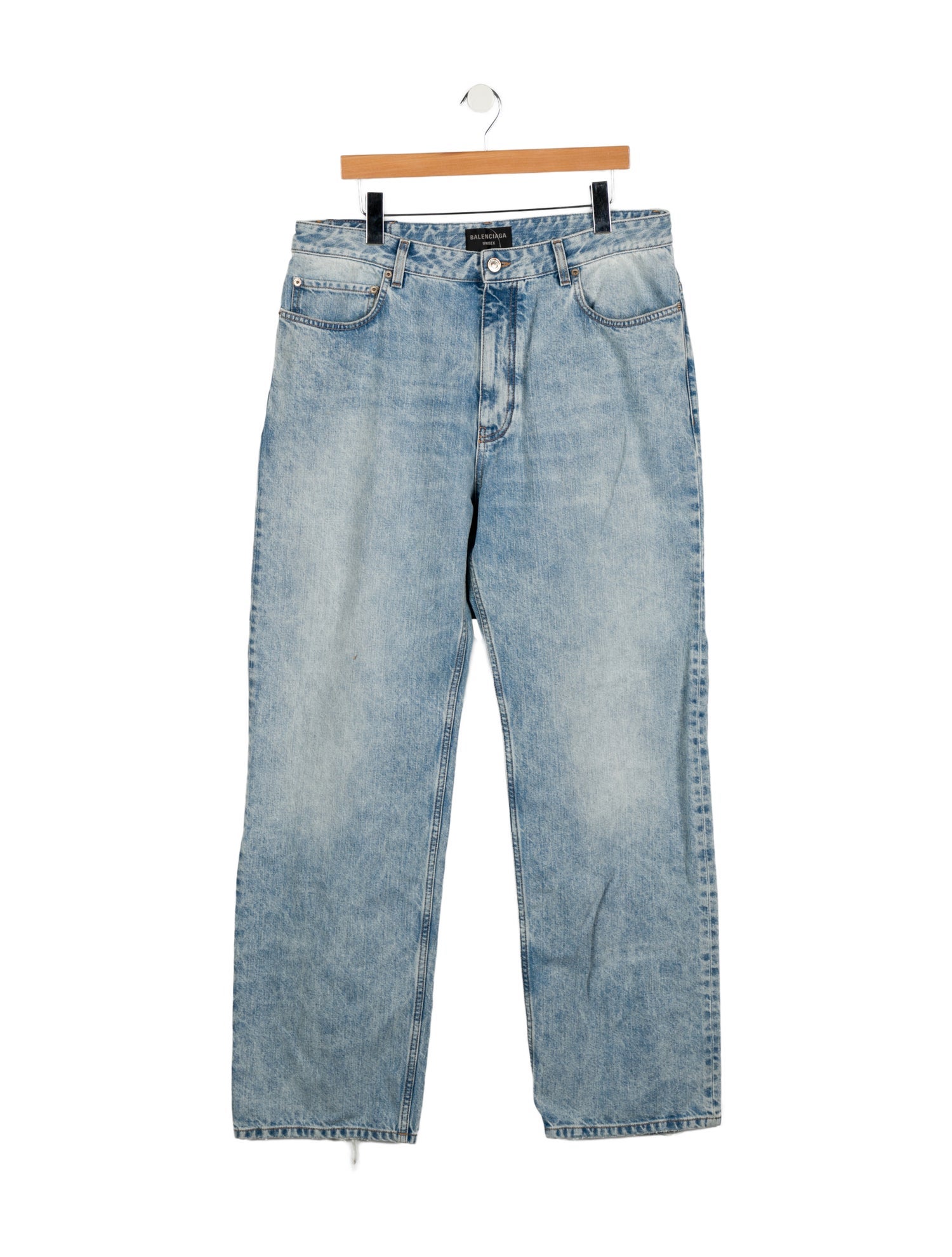 Balenciaga 2024 Straight-Leg Jeans