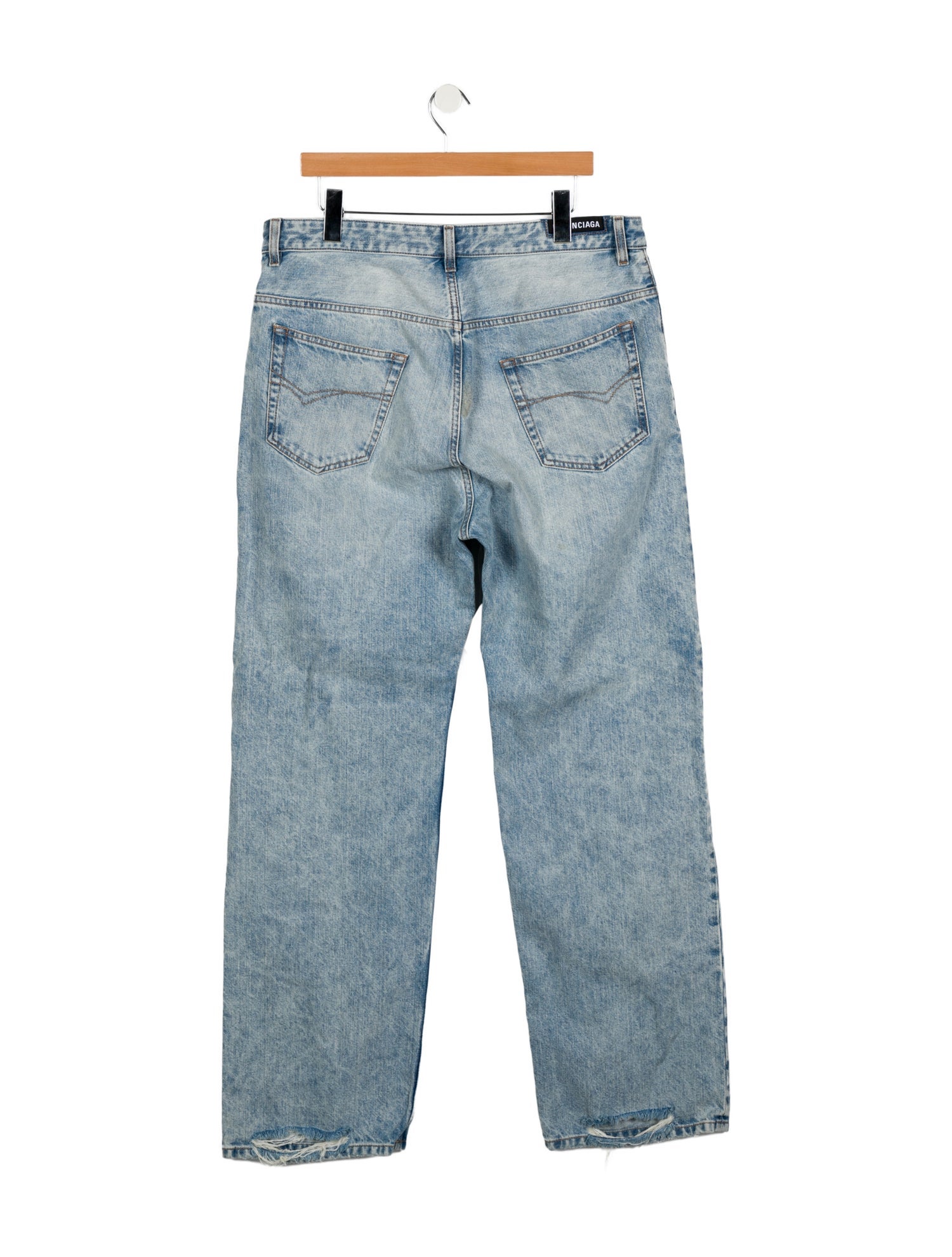 Balenciaga 2024 Straight-Leg Jeans