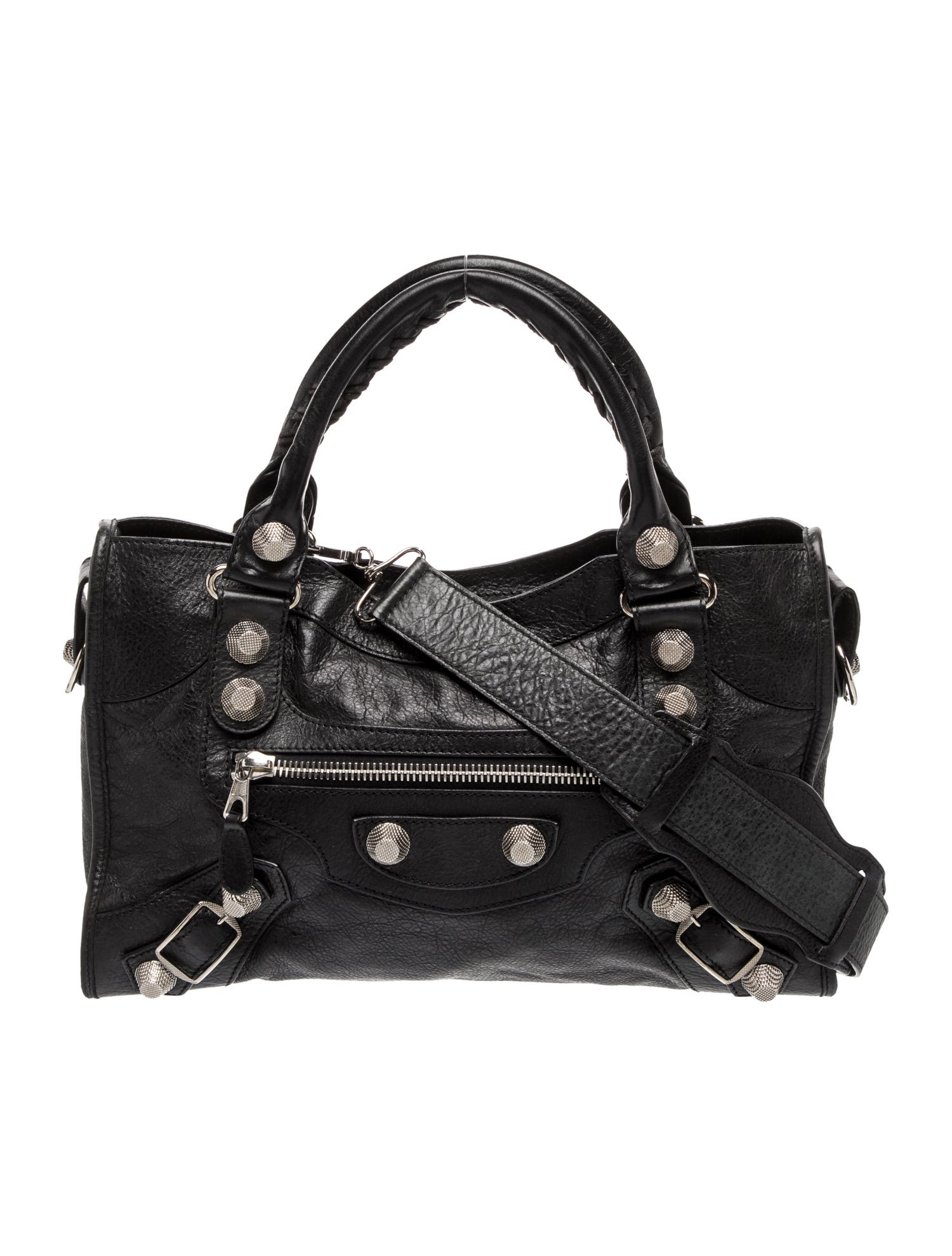 Balenciaga Leather Top Handle Bag