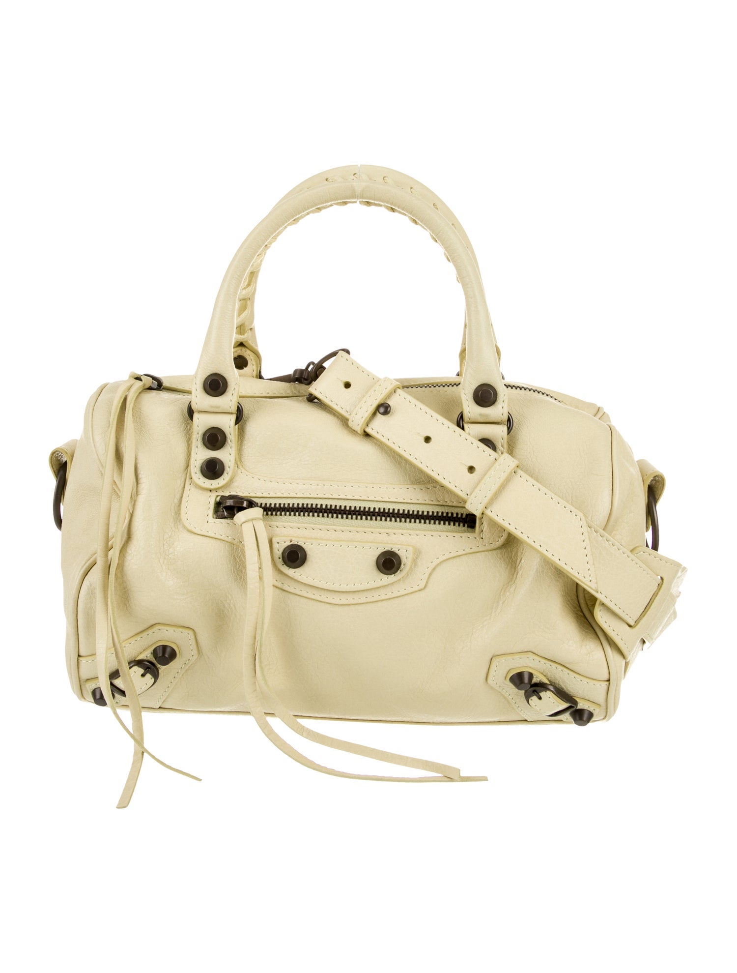 Balenciaga Leather Motocross Twiggy Mini