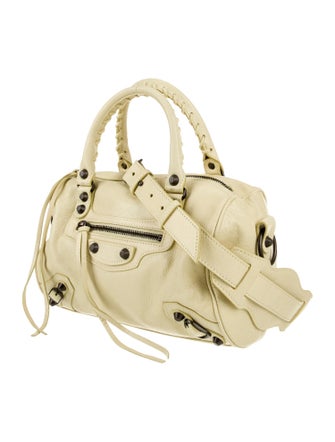 Balenciaga Leather Motocross Twiggy Mini