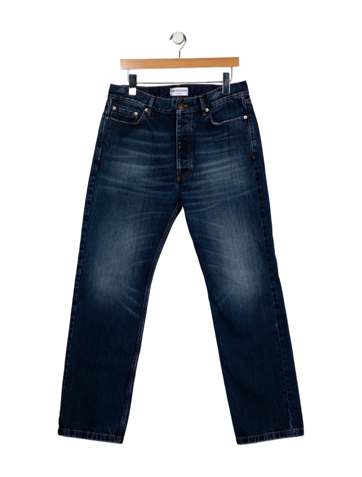 Balenciaga 2021 Straight-Leg Jeans