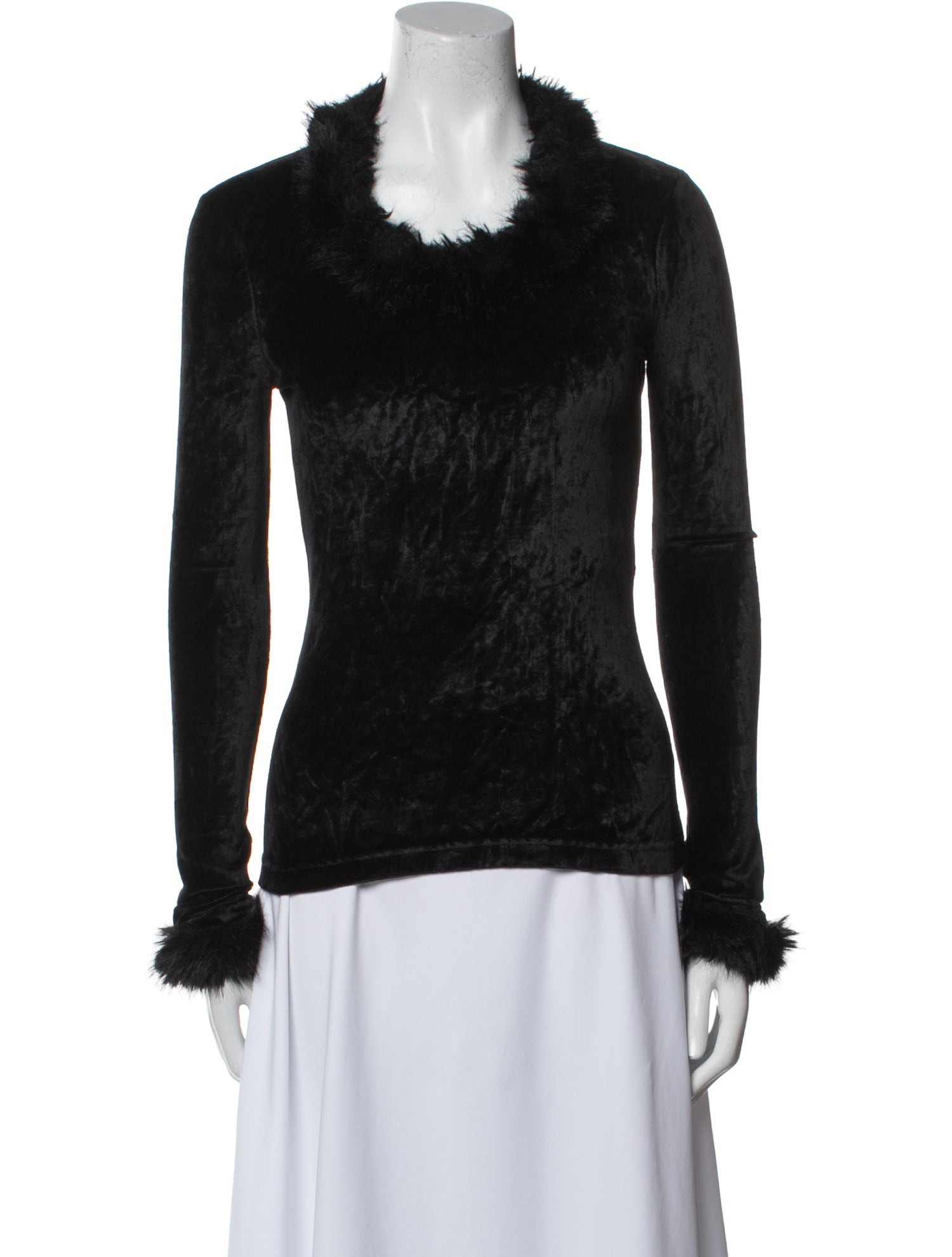 Balenciaga 2024 Cowl Neck Top