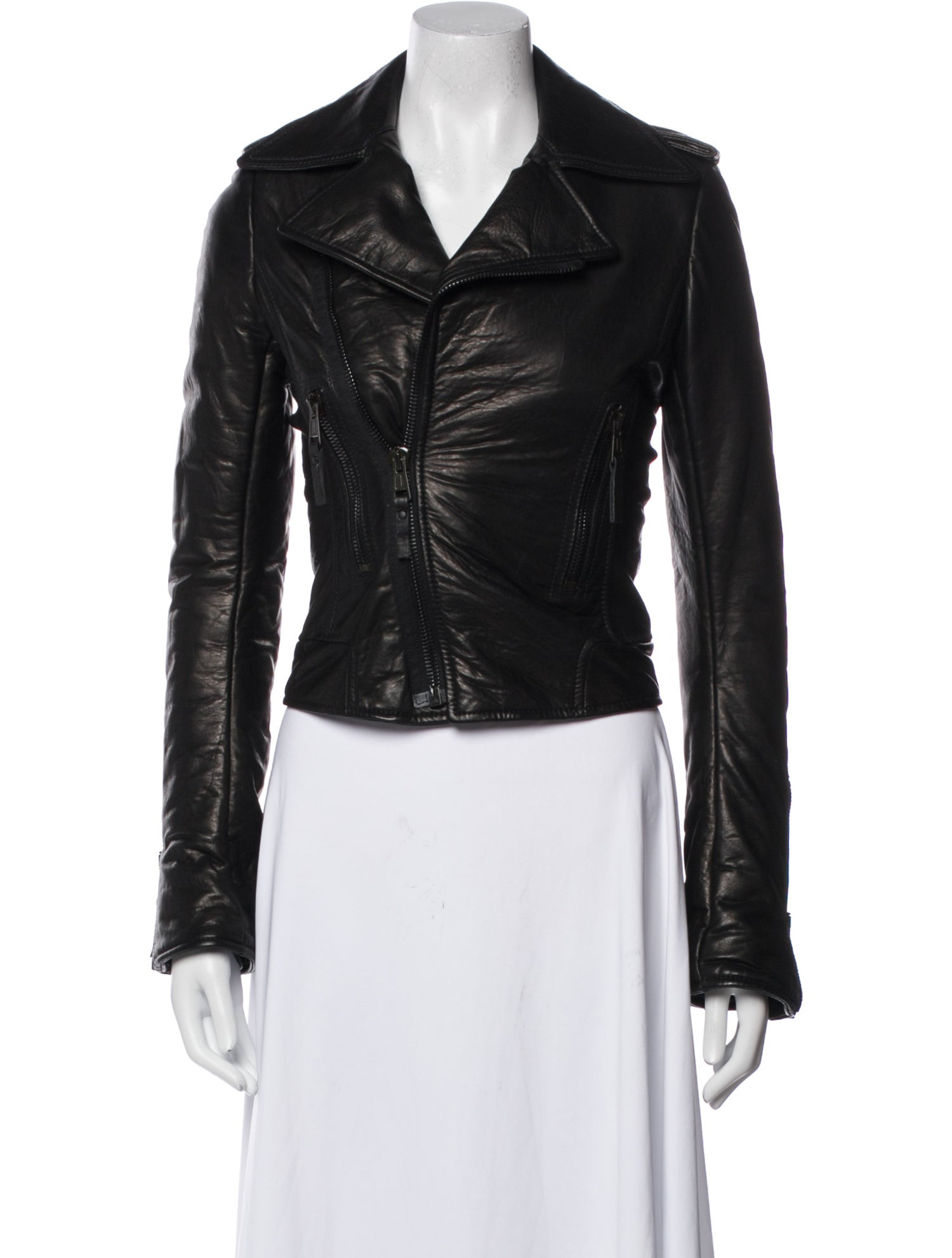 Balenciaga 2009 Leather Biker Jacket