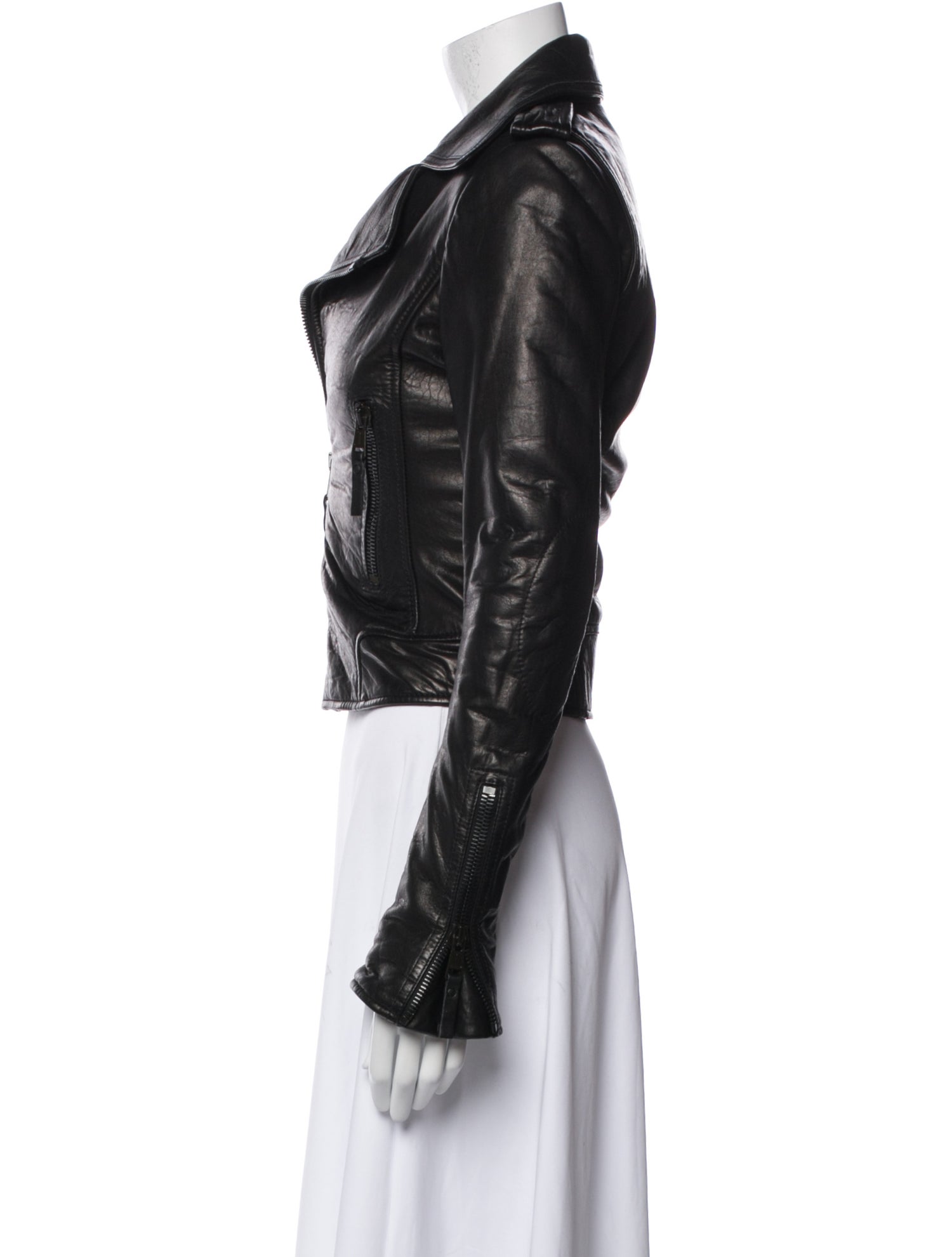 Balenciaga 2009 Leather Biker Jacket