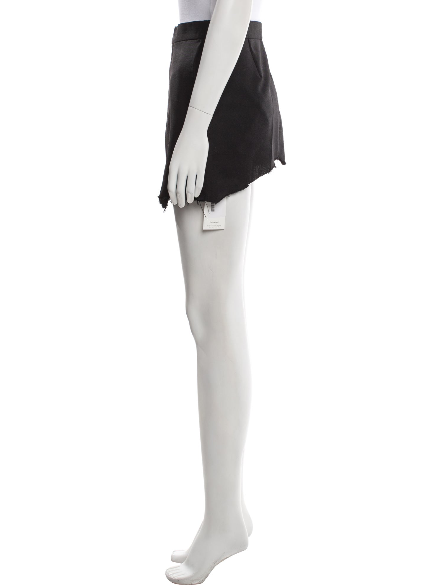 Balenciaga Silk Mini Skirt