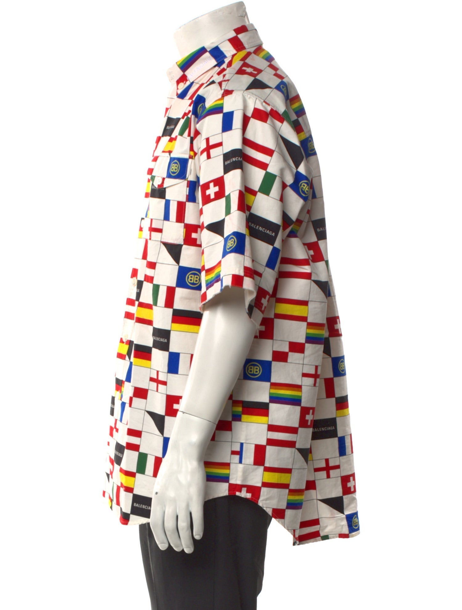 Balenciaga 2018 Flag Shirt