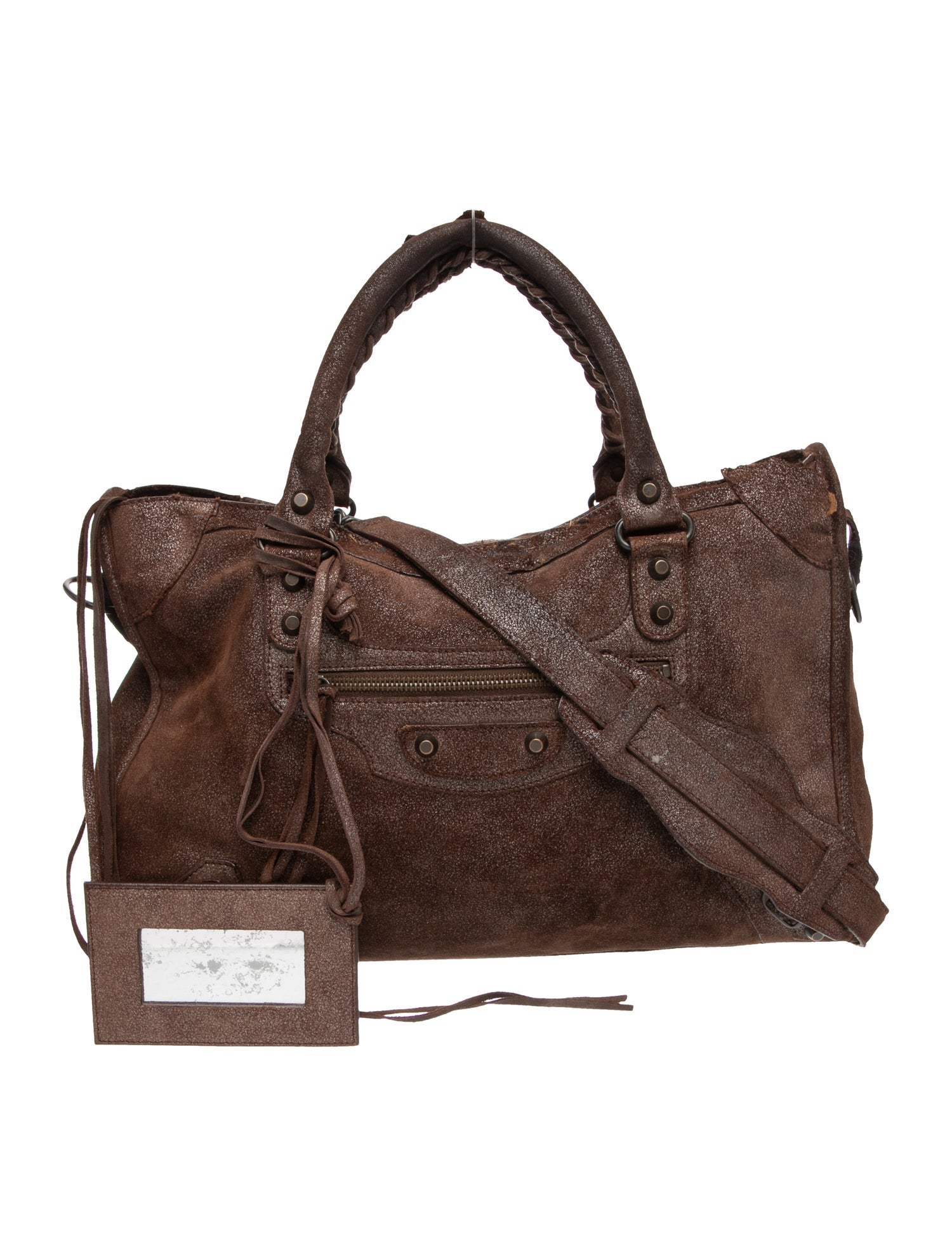 Balenciaga Suede Motocross Classic City