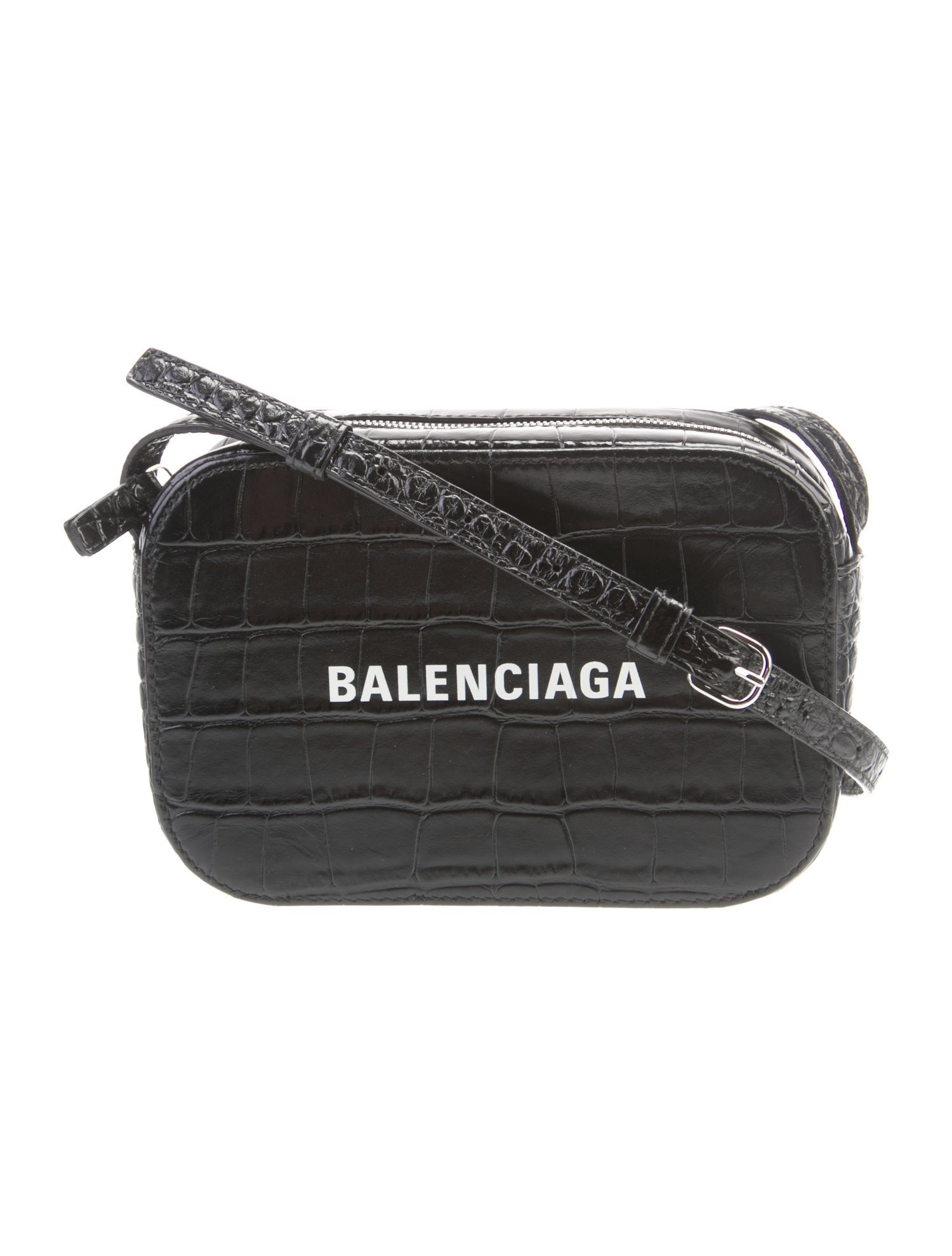 Balenciaga Embossed Leather Everyday Camera XS