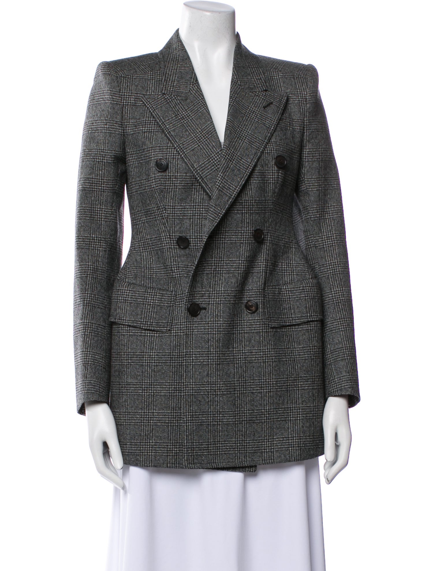 Balenciaga 2018 Virgin Wool Blazer