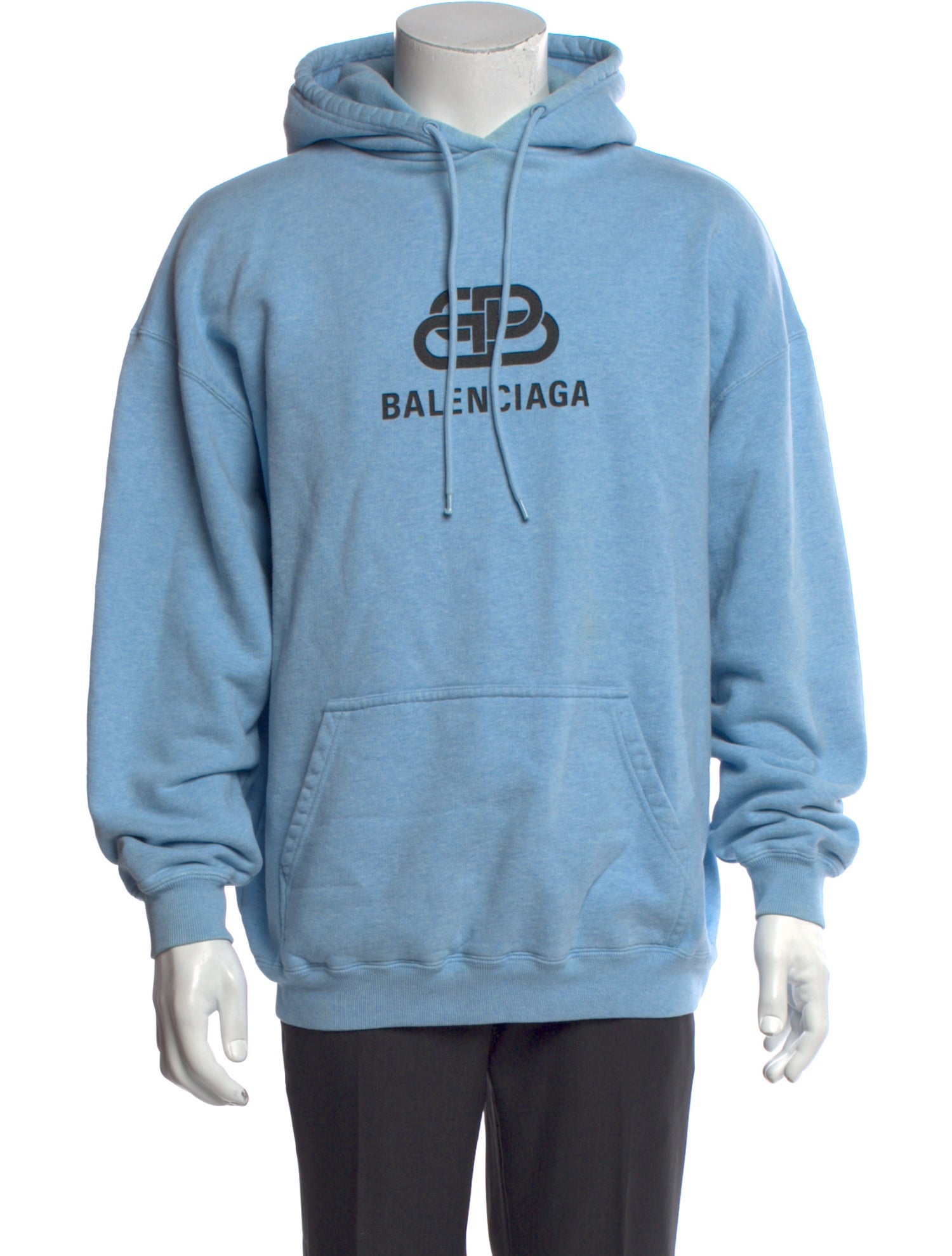 Balenciaga 2019 Graphic Print Hoodie