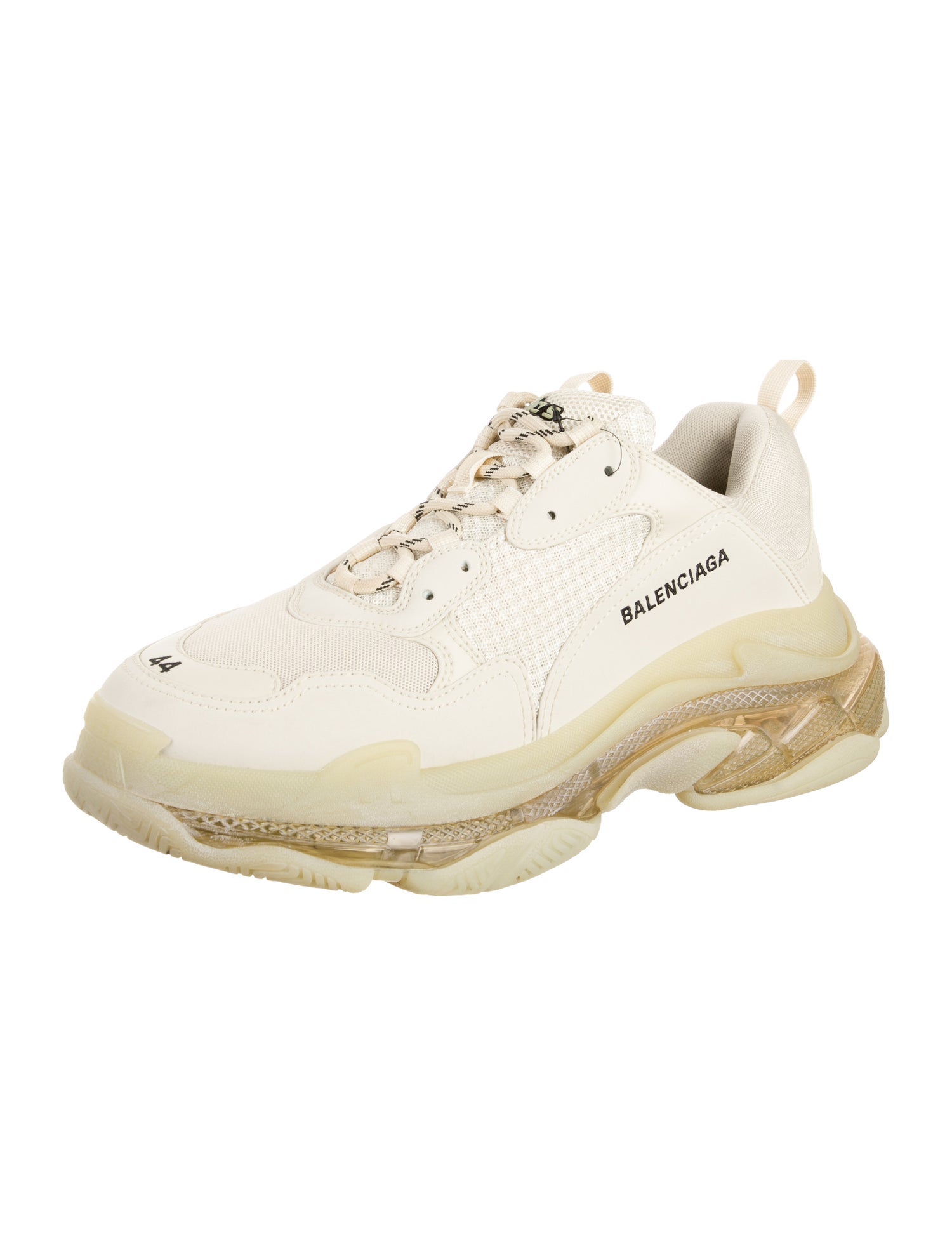 Balenciaga Triple S 'Clear Sole' Chunky Sneakers