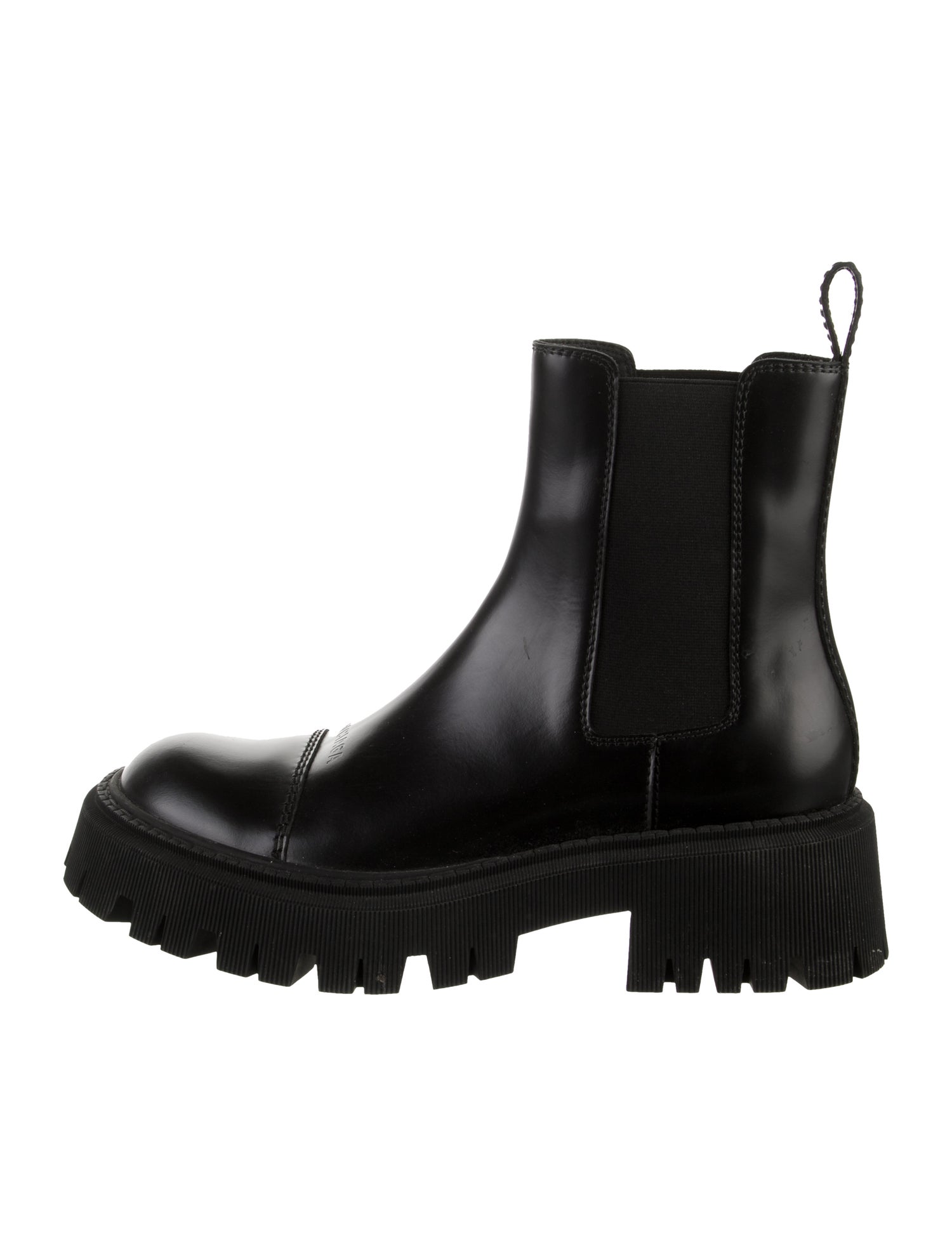 Balenciaga Leather Chelsea Boots