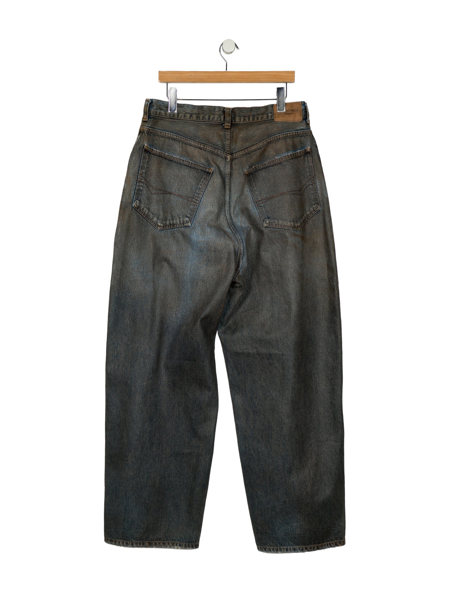 Balenciaga 2022 Wide Leg Jeans