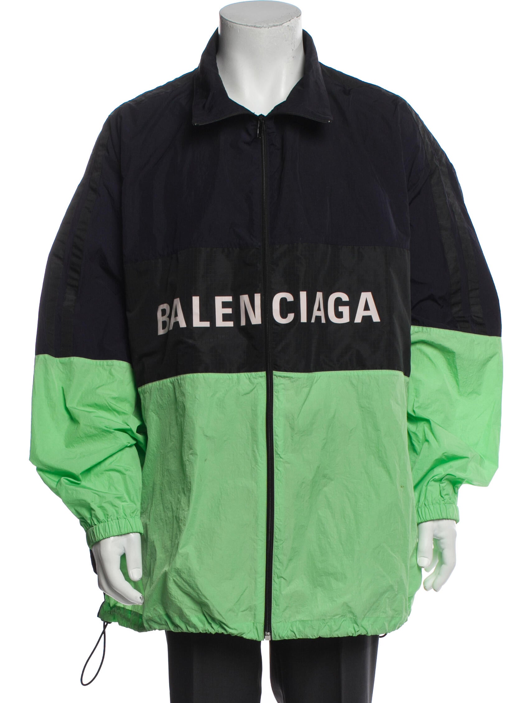 Balenciaga 2018 Graphic Print Windbreaker
