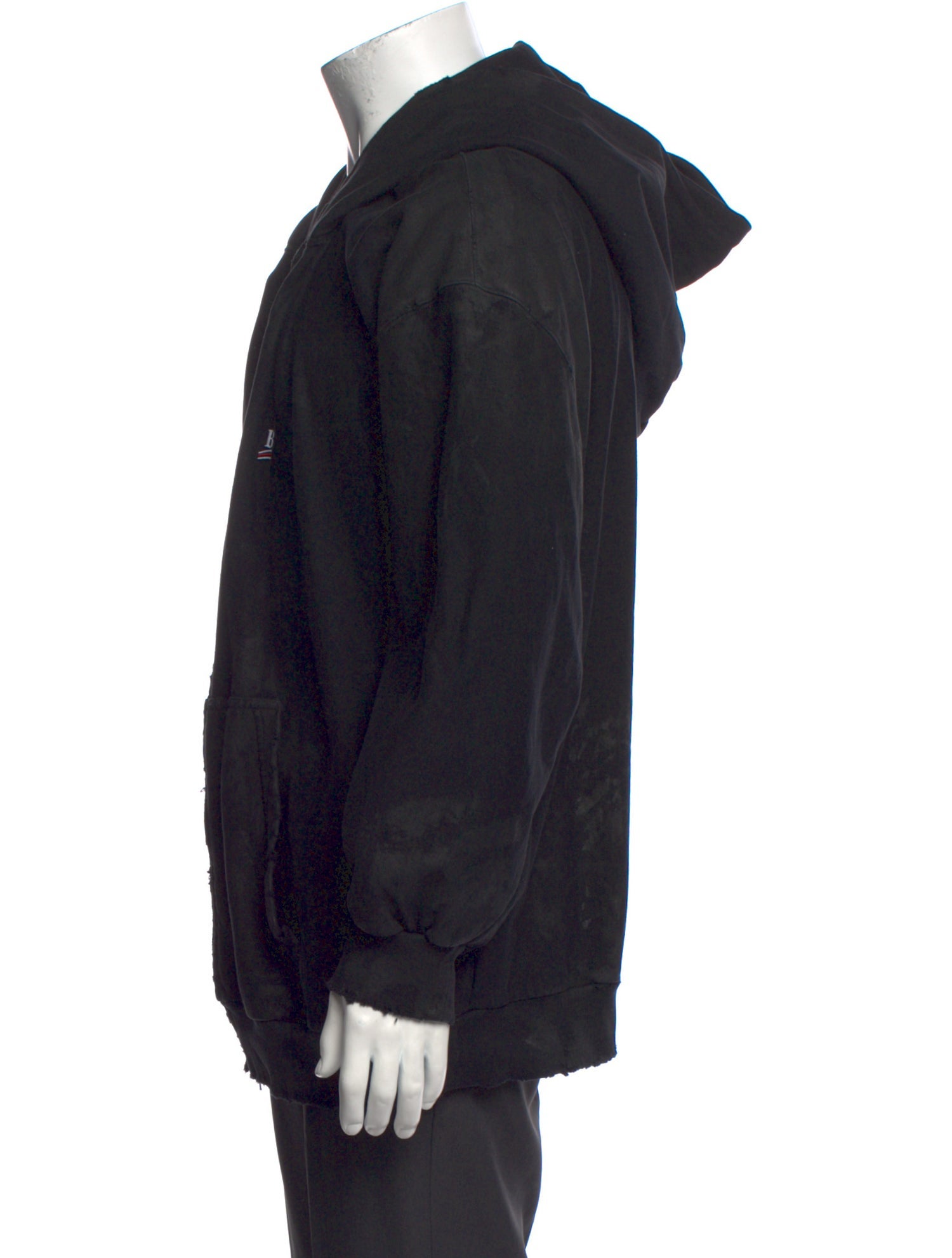 Balenciaga 2022 V-Neck Hoodie