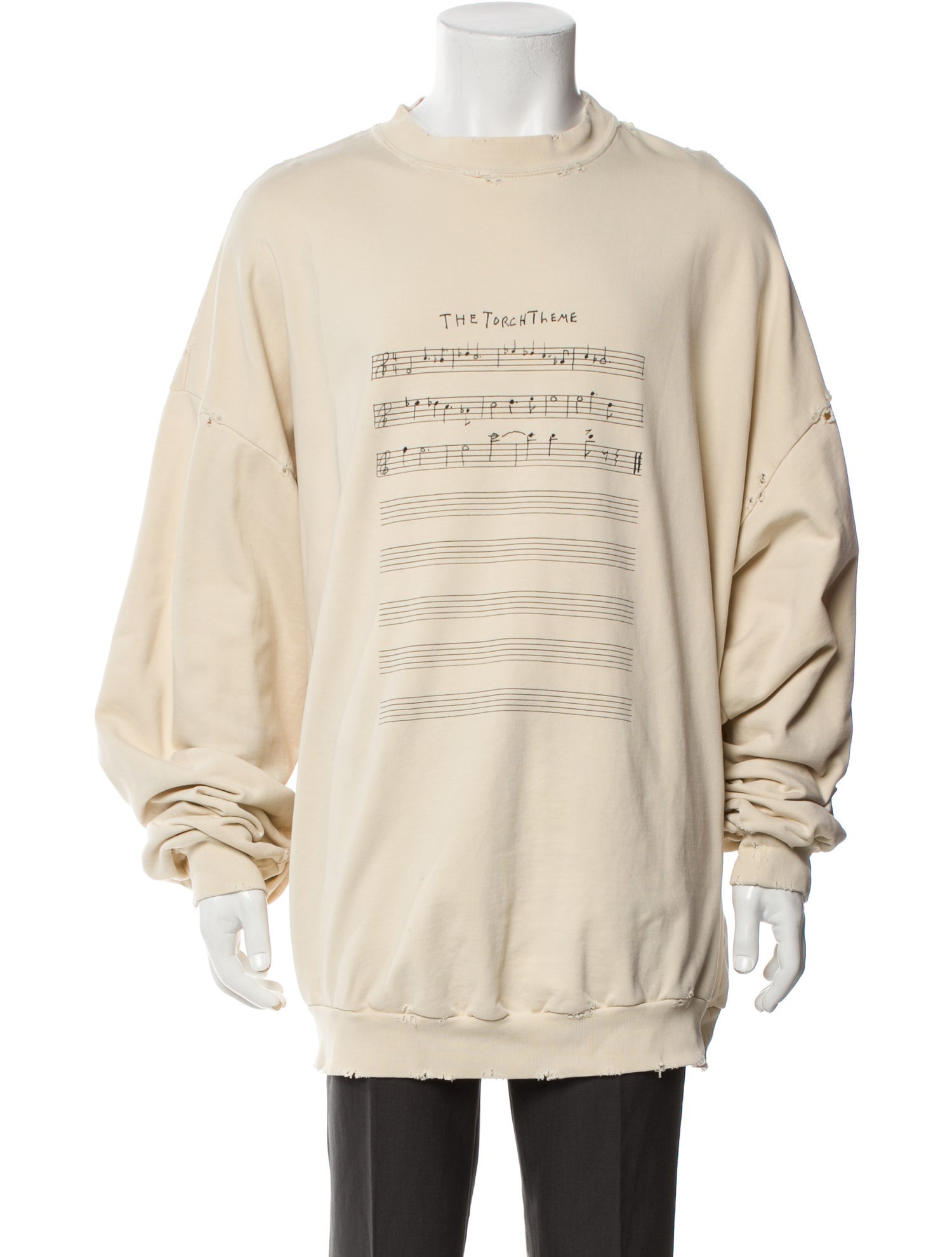 Balenciaga 2022 Graphic Print Pullover