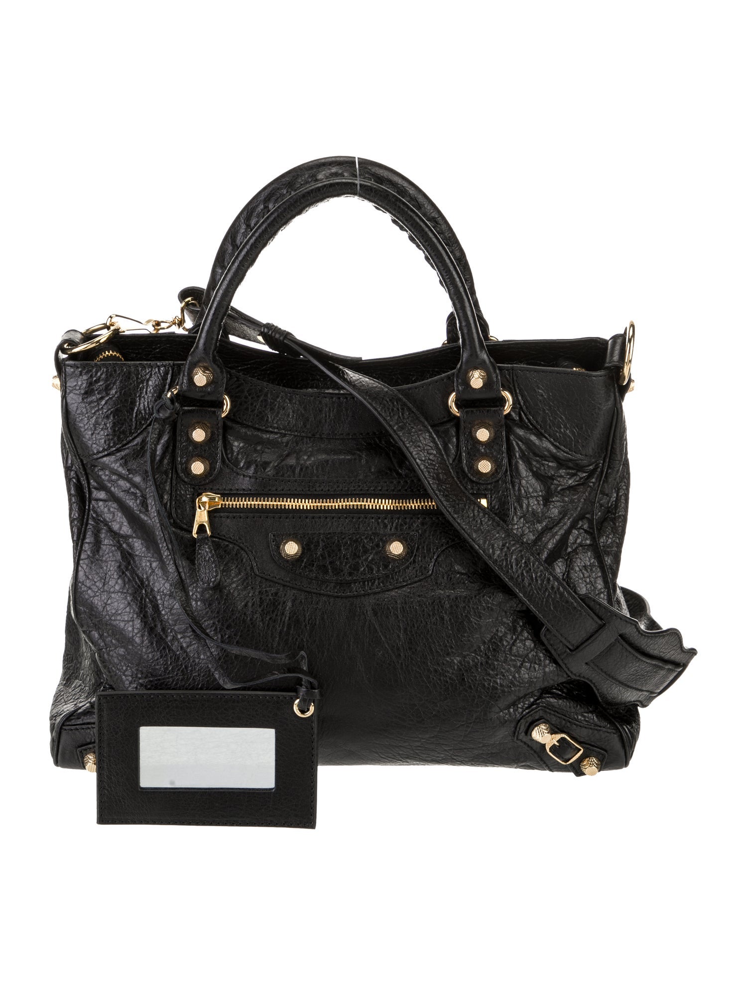 Balenciaga Leather Motocross City Giant