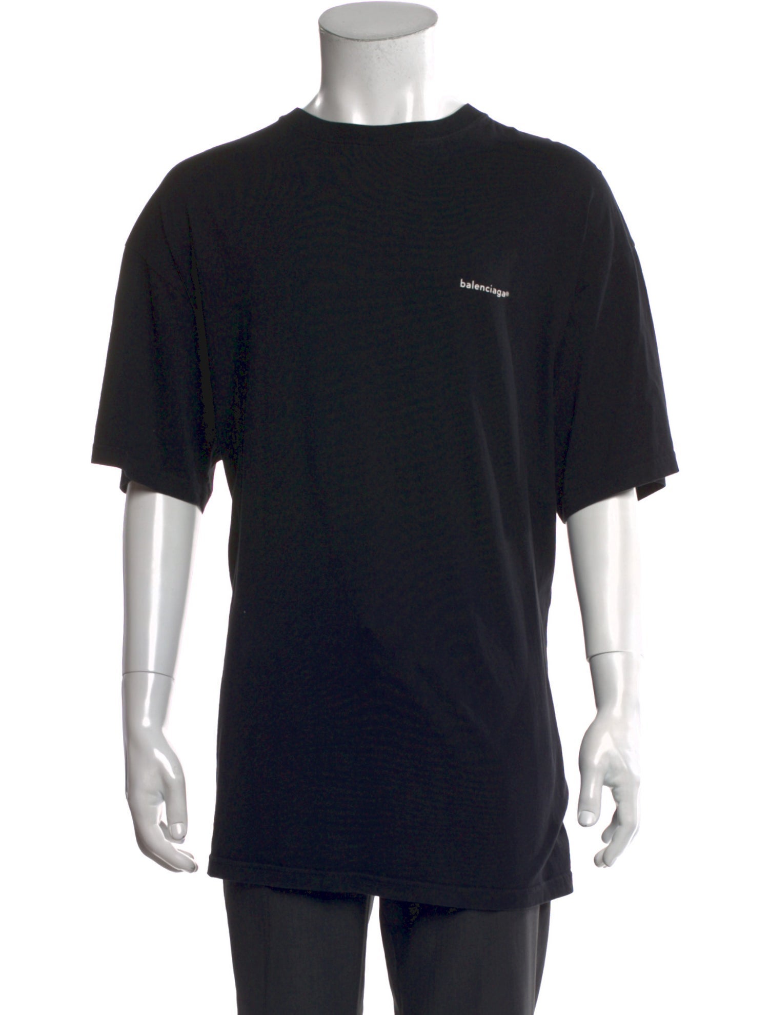 Balenciaga 2017 Copyright Logo T-Shirt