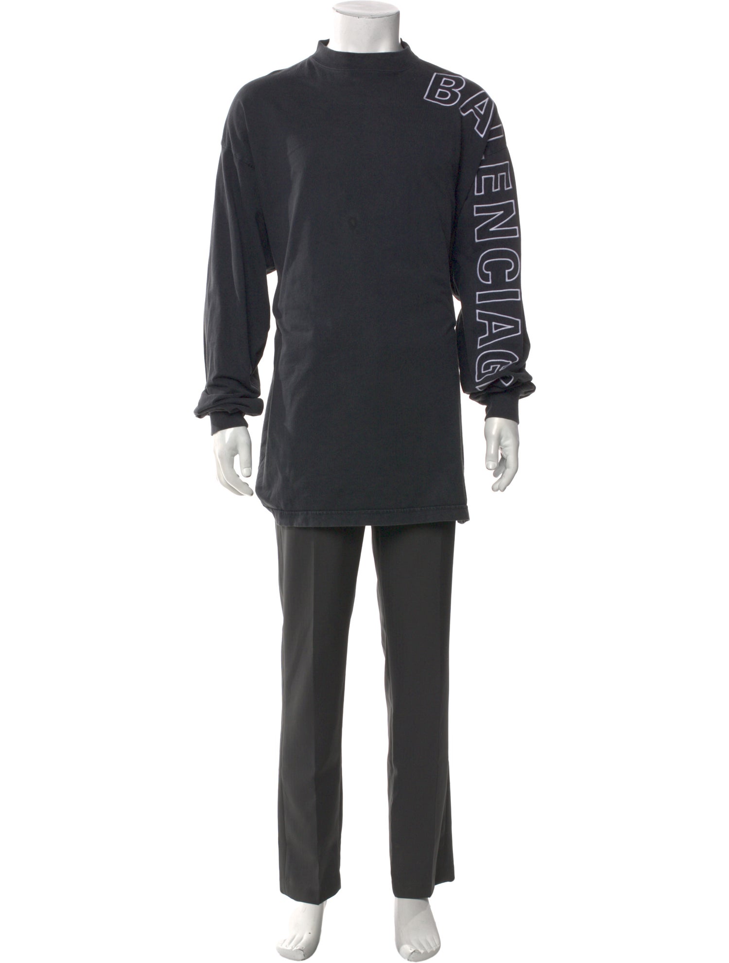 Balenciaga 2023 Signature Logo T-Shirt