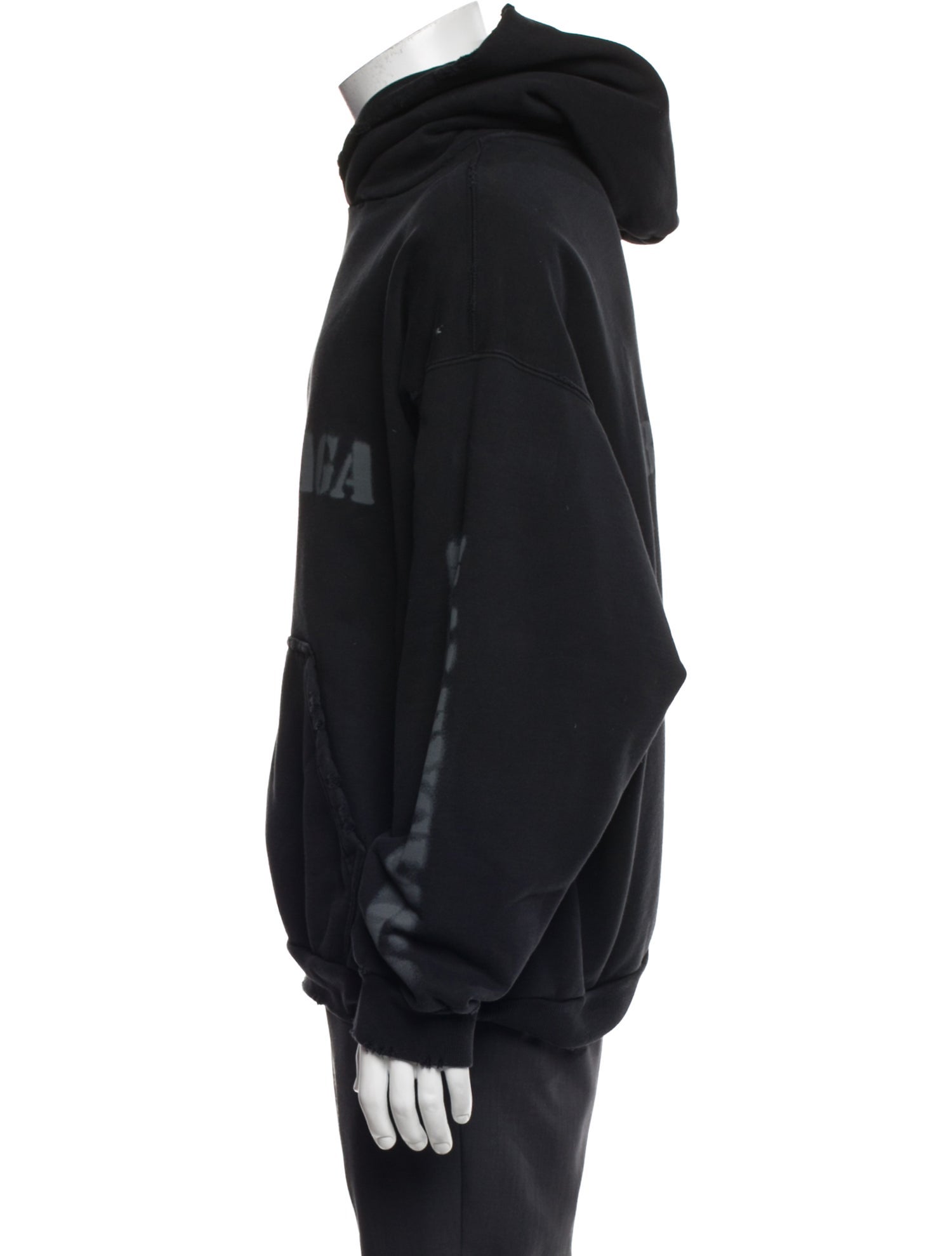 Balenciaga 2023 Graphic Print Hoodie