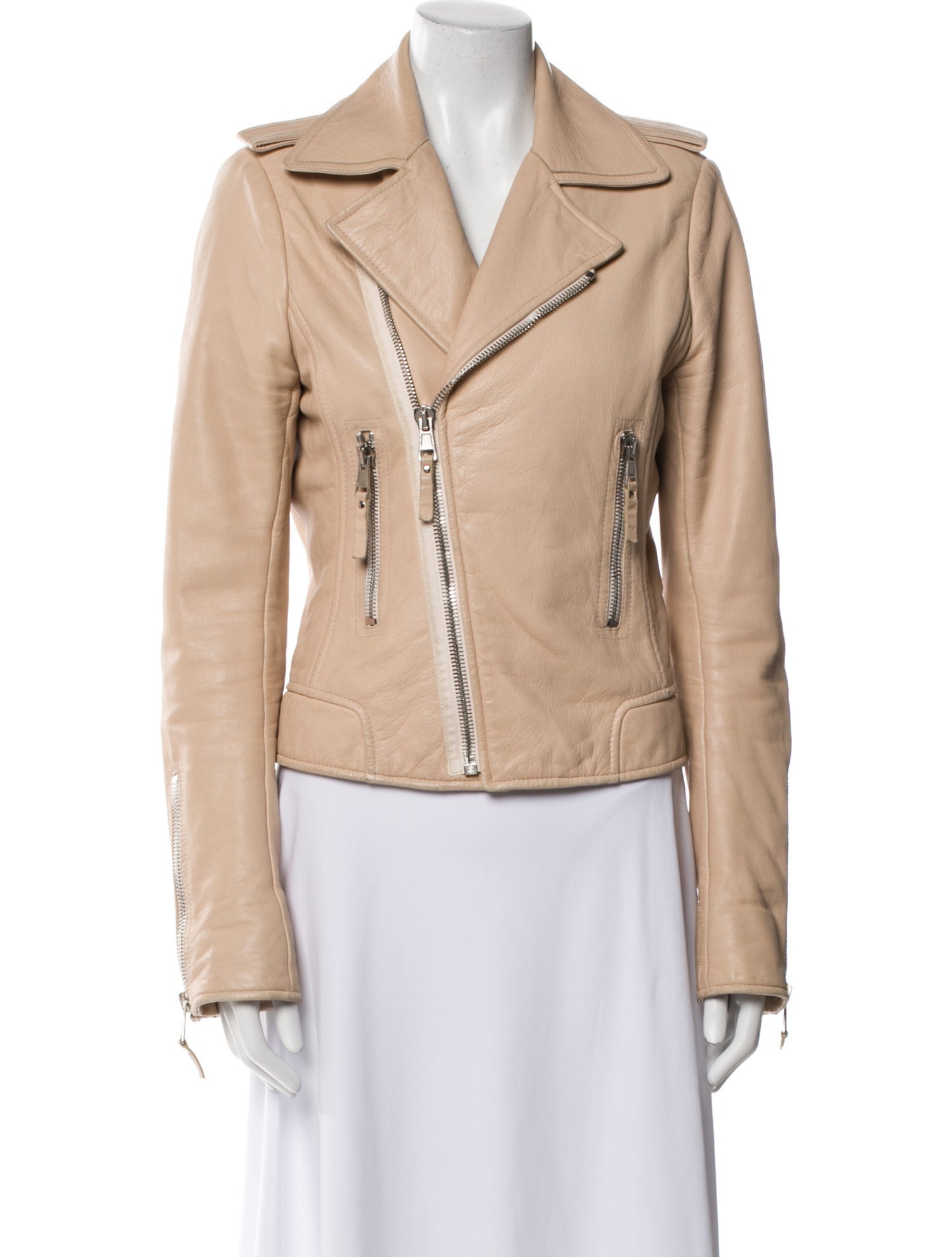 Balenciaga 2012 Leather Biker Jacket