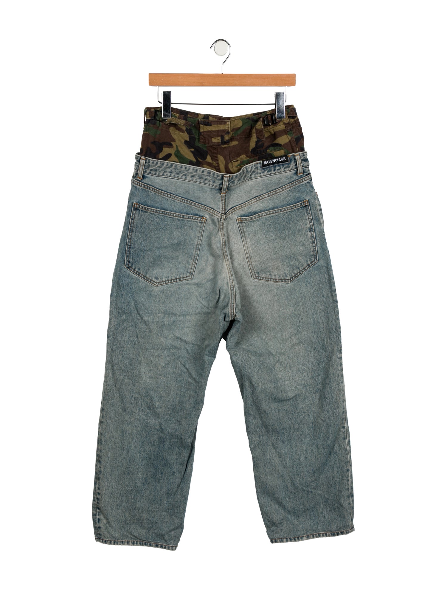 Balenciaga 2021 Straight-Leg Jeans