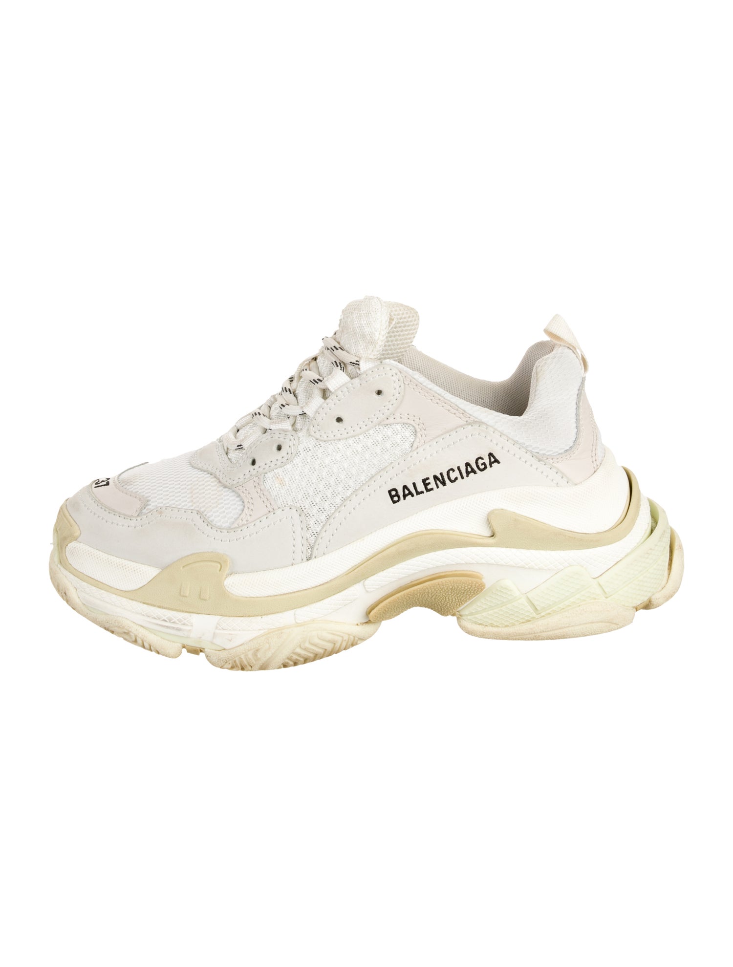 Balenciaga Leather Chunky Sneakers