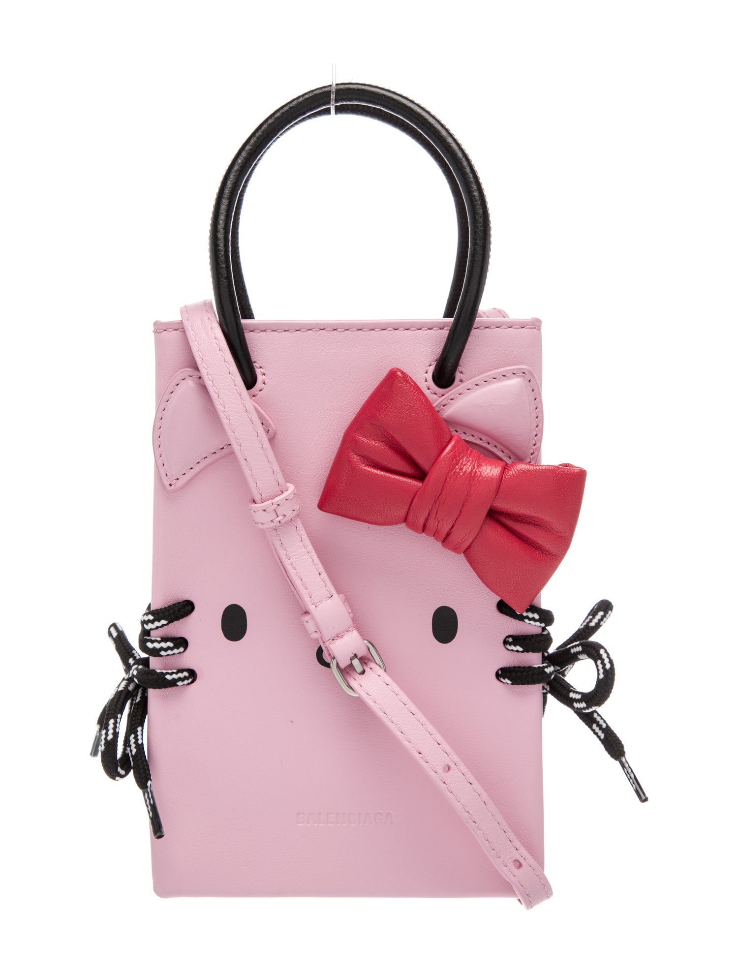 Balenciaga Leather Bucket Bag